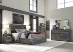 Baystorm Gray Wood 5-Drawer Chest