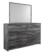 Baystorm Gray Wood 6-Drawer Dresser