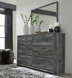 Baystorm Gray Wood 6-Drawer Dresser