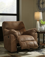 Boxberg Bark Faux Leather Manual Rocker Recliner