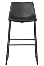 Centiar 2 Black Tall Bar Stools