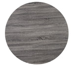 Centiar Gray/Black Wood Round Dining Table