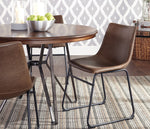 Centiar Two-Tone Brown Round Dining Table