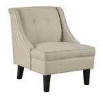 Clarinda Cream Fabric Accent Chair