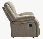 Draycoll Pewter Manual Rocker Recliner