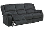 Draycoll Slate Manual Recliner Sofa