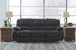 Draycoll Slate Manual Recliner Sofa