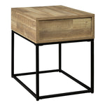 Gerdanet Natural Wood End Table