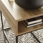 Gerdanet Natural Wood End Table