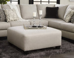 Hallenberg Fog Fabric Oversized Accent Ottoman