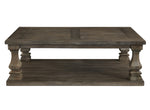 Johnelle Gray Wood Coffee Table