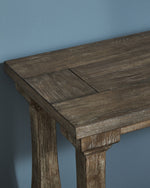 Johnelle Gray Wood Sofa Table