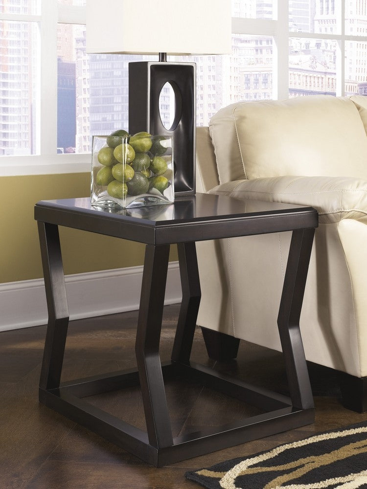 Kelton Espresso Wood End Table