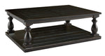 Mallacar Black Wood Coffee Table