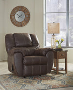 McGann Walnut Manual Rocker Recliner