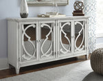 Mirimyn Off White Wood Accent Cabinet