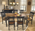 Owingsville 2 Brown/Black Wood Side Chairs