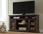 Roddinton Dark Brown Wood XL TV Stand