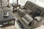 Segburg Cobblestone Fabric Manual Recliner Loveseat