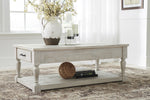 Shawnalore Whitewash Wood Coffee Table