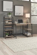 Soho 2-Pc Brown/Black Office Set