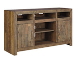 Sommerford Brown Wood Large TV Stand