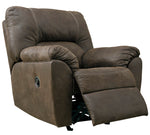 Tambo Canyon Faux Leather Manual Rocker Recliner