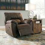 Tambo Canyon Faux Leather Manual Rocker Recliner