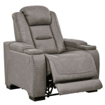 The Man-Den Gray Power Recliner