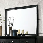 Chrissy Black Wood Frame Dresser Mirror