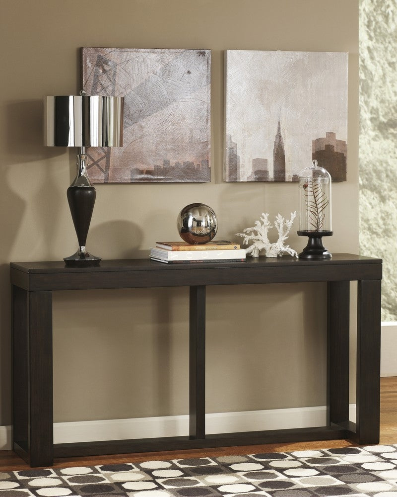 Watson Dark Brown Wood Sofa Table