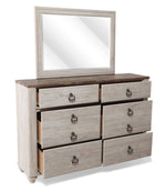 Willowton Whitewash Wood Dresser