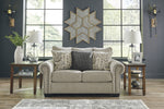 Zarina Jute Fabric Loveseat