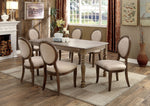 Siobhan 2 Rustic Dark Oak/Ivory Side Chairs