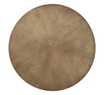 Siobhan Rustic Dark Oak Round Dining Table