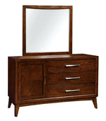 Snyder Brown Cherry Wood Dresser Mirror