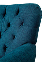 Stanford Dark Teal Fabric Chair