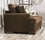 Taliyah Brown Chenille Loveseat