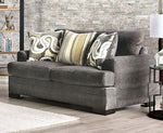 Taliyah Gray Chenille Loveseat