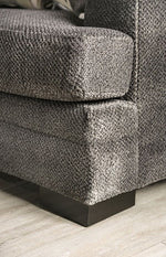 Taliyah Gray Chenille Loveseat