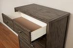 Tawana Warm Gray Wood Chest