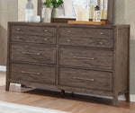 Tawana Warm Gray Wood Dresser