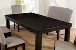 Teagan Dark Walnut Wood Dining Table