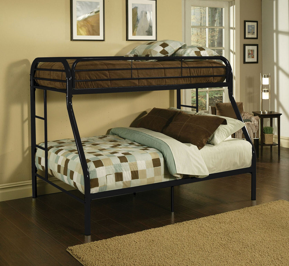 Tritan Black Metal Twin/Full Bunk Bed