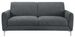 Venture Dark Gray Fabric 2-Seat Sofa