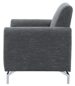 Venture Dark Gray Fabric Chair