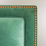 Verdante Emerald Green Microfiber Loveseat