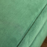 Verdante Emerald Green Microfiber Loveseat