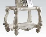 Versailles 3-Pc Bone White Wood Coffee Table Set