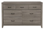 Waldorf Gray Wood 7-Drawer Dresser